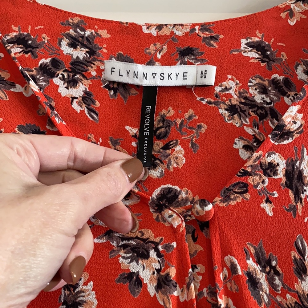 Revolve x Flynn Skye kimono kaftan - Picture 4 of 6